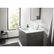 Hansgrohe Finoris wastafelkraan 110 pop-up plug mat wit SW651183