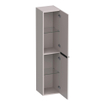 BRAUER Elevate armoire de salle de bains - 160x35x35cm - hors poignées rapportées - 2 portes - ouvrant à gauche ou à droite - sable mat SW1200002