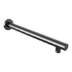 BRAUER Gunmetal Carving douche de pluie encastrée thermostatique - 3 voies - rond - set 80 - pomme de douche 30cm - bras mural droit - douchette 3 jets - flexible de douche - coude d'alimentation mural - gunmetal brossé PVD SW1159145