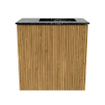 Mondiaz JOYA-DLUX Meuble de toilette 40cm - couleur Oak - Lavabo FAYE position Droite 1 trou de robinet couleur Lava. SW1422052