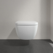 Villeroy & Boch Venticello abattant de WC - avec abattant avec softclose et quick release inox/blanc stone SW209654