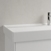 Villeroy & Boch Collaro Plan vasque 120x47cm 1 trou de robinet sans trop-plein Blanc SW358345