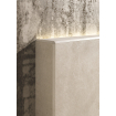 Fap Ceramiche Nobu wand- en vloertegel - 30x60cm - gerectificeerd - Natuursteen look - White mat (wit) SW1119936