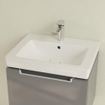 Villeroy & Boch Subway 2.0 lavabo pour meuble - 55x47cm - 1 trou de robinet avec trop-plein blanc 1024115