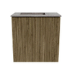 Mondiaz JOYA-DLUX Meuble de toilette 40cm - couleur Dusk - Vasque FAYE position Gauche 1 trou de robinet couleur Oza SW1425952