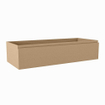 Mondiaz FOGE Meuble sous vasque - 110x45x25cm - 1 tiroir - softclose - 1 découpe gauche - Oro SW1015335