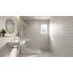 Terravito Evarno wandtegel - 25x50cm - White mat (wit) SW1126185