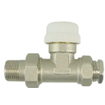 Riko thermostatisch ventiel zonder knop 1/2 recht+adaptor SW21194
