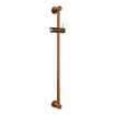 Brauer Copper Edition Badkraan Opbouw - glijstang - 2 functies - 2 gladde knoppen - handdouche staaf 1 stand - PVD - geborsteld koper SW1164620