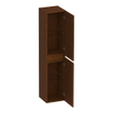 BRAUER Joy armoire de salle de bains - 160x35x35cm - 2 portes - sans poignées - ouvrant à gauche ou à droite - chêne lamelles brun SW1200987