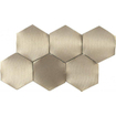 Ceralto Fenera Mosaic Mozaiektegel - 16.2x28cm - 4.0mm - Gold - per stuk SW798685