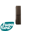 FugaFlow Eccelente Arredo Hoge Kast - 160cm - 2 deuren - greeploos - walnoot SW1123633