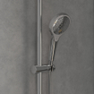 Villeroy & Boch Verve Showers Système de douche à trois fonctions pour montage mural - chrome SW974381