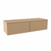 Mondiaz ALAN MODULE Meuble sous vasque - 120x41x30cm - 2 tiroirs - push to open - Oro SW1015499