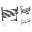 Sanicare Barre porte-serviettes - 50cm - radiateur design - chrome SW278629