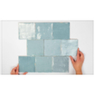 Vtwonen Tegels Craft Wandtegel - 12.5x12.5cm - 12.0mm - Aqua glossy SW360103
