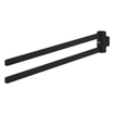 GROHE Selection Porte-serviettes - 40cm - double - pivotant - noir panthom SW901524