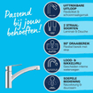 GROHE Start Keukenkraan - draaibare/uittrekbare uitloop - chroom OUTLETSTORE STORE43317