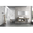 SAMPLE Terravito Velaro wand- en vloertegel - 30x60cm - 9mm - Rechthoek - gerectificeerd - Betonlook - Grijs mat SW736445