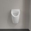 Villeroy & Boch Omnia Compact Urinoir mural avec connexion et fixation cachées avec drapeau Blanc 0101090