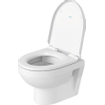 Duravit DuraStyle Basic pack WC suspendu à évacuation profonde sans bride 36,5x48cm avec abattant à frein de chute blanc SW472391