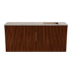 Mondiaz JOYA-DLUX 90cm toiletmeubel - kleur Ruby - Wastafel FAYE positie Rechts Zonder kraangat kleur Arena. SW1425282