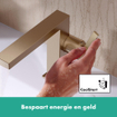 Hansgrohe Tecturis E Mitigeur lavabo - coolstart - bonde - bec 13.3 cm - bronze brossé SW918708