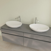 Villeroy & Boch Loop & friends lavabo à poser - 56x38cm - ovale sans trop-plein ceramic+ blanc brillant SW644151