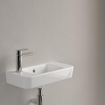 Villeroy & Boch O.novo Lave-main WC 50x14.5x13.5cm 1 trou de robinet sans trop-plein Blanc Alpin SW448493