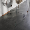 Brauer Caniveau de douche 70x7.5cm avec grille multi-usages et bride inox pour montage mural Cuivre brossé SW771569