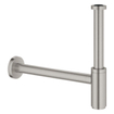 GROHE Euro ensemble lave-mains 37x18cm 1 trou de robinet sans trop-plein robinet incurvé super steel siphon bonde crochet porte-serviette lave-mains rectangulaire blanc SW523963