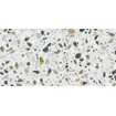SAMPLE STN Cerámica Crisp carrelage de sol et de mur Terrazzo White (Blanc) SW1130597