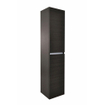 Wiesbaden Vision Meuble colonne 2 portes 160x35x35cm bois nervuré gris SW95826