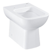 Grohe Bauedge Ceramic WC sur pied - sans bride - à fond creux - Blanc alpine SW862666