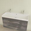 Villeroy & Boch Avento lavabo-meuble - 100x47cm - 2 trous de robinet avec trop-plein ceramic+ blanc SW59851