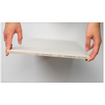 Terravito Tovaro carreau mural et de sol - 30x60cm - 10mm - Rectangulaire - rectifié - aspect pierre naturelle - blanc mat SW359773