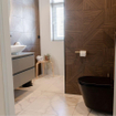 Ceralto Pavero Grain Décor-bande - 31.6x100cm - 10.4mm - Coffee SW542069