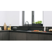 Hansgrohe Talis 1-gr keukenmkr 210 uittrekb v.dche sBox mat zwart SW528860
