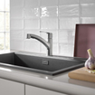 GROHE Start Keukenkraan - draaibare/uittrekbare uitloop - RVS geborsteld SW863205