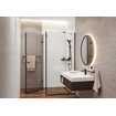 Hansgrohe RainDrain Match douchegoot 800 in hoogte verstelbaar frame afwerkset geborsteld roestvrij staal SW791696