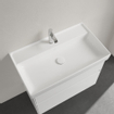 Villeroy & Boch Collaro Lavabo pour meuble 80x47cm 1 trou de robinet sans trop-plein Blanc SW358327