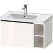 Duravit D-neo Meuble sous vasque 78.4x45.2x44cm 1 tiroir Blanc haute brillance SW640710