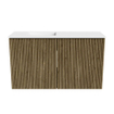 Mondiaz JOYA 70cm meuble de toilette - couleur Dusk - Vasque FAYE position Gauche 1 trou de robinet couleur Talc. SW1421593