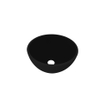 Best Design Arezzo vasque à poser 20x20cm ronde acrylique mat noir SW438765