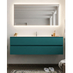 Mondiaz VICA Ensemble de meuble de salle de bain - 150cm - meuble sous-vasque smag - 2 tiroirs - lavabo cloud milieu - 1 trou de robinet - version XL 60cm haut SW1090040