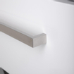 BRAUER Sharp meuble sous lavabo 59x25x45.5cm avec softclose sans porte 1 tiroir blanc haute brilliance SW86419