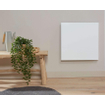Eurom Mon Soleil Chauffage électrique 63.7x63.8cm - IP24 - 360watt - wifi - sol/mural - horizontal/vertical - métal blanc mat- SW999859