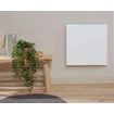 Eurom Mon Soleil Panneau infrarouge - 63,7x63,8cm - IP24 - 360watt - wifi - sol/mur - Horizontal / Vertical - métal blanc mat SW999859