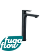 FugaFlow Efficiente Sobrado wastafelkraan verhoogd zwart SW1123826