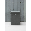 Brabantia Boîte à linge - 35 litres - empilable - poivre noir SW277576